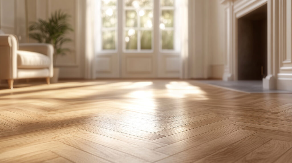 laminate flooring closeup